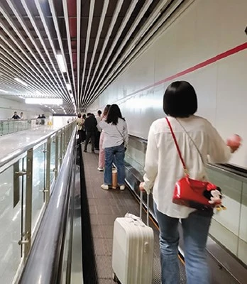 moving walkway escalator moving walkway escalator